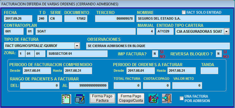 Registro de Observaciones y fechas idénticas en ambos períodos avanzando con Tab